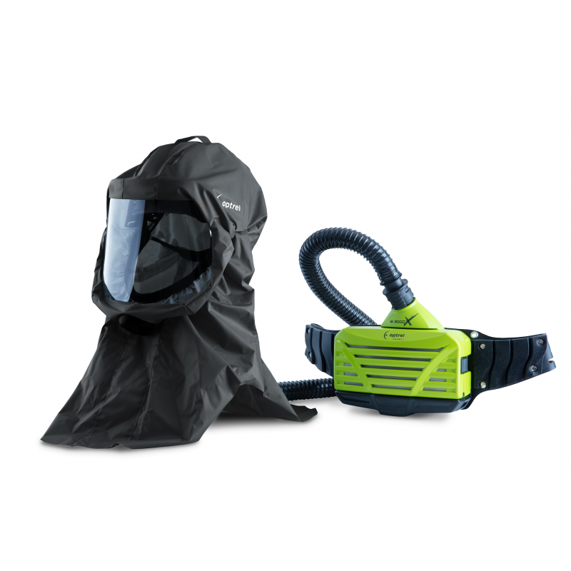 Optrel E3000X avec Casque Softhood – Protection Respiratoire TH3